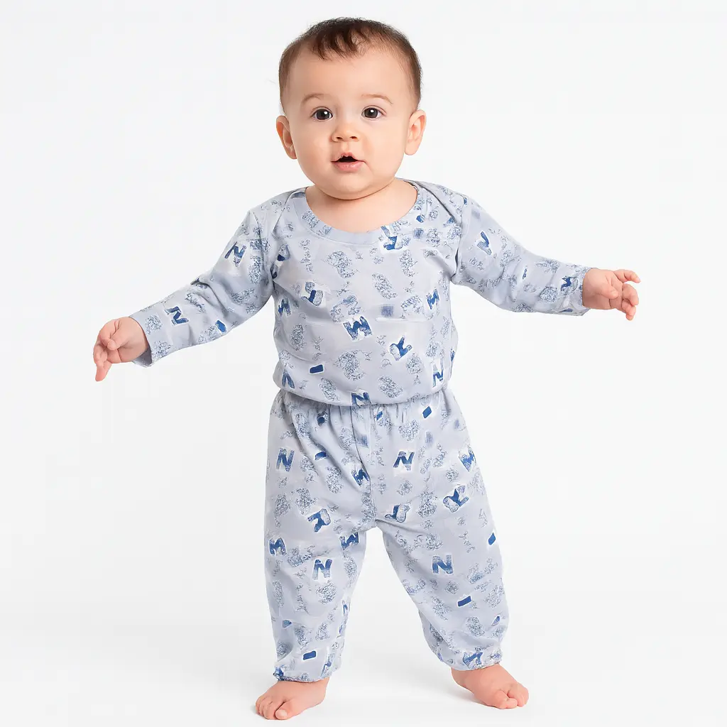 Baby Boy printed tracksuit (Newborn to 6 months)